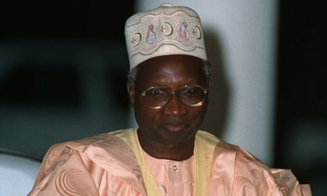 Sir Dawda Jawara in 1991.