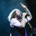 Jim James of My Morning Jacket performs in Austin, Texas