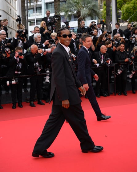 A$AP Rocky attends the “Highest 2 Lowest” red carpet at the 78th annual Cannes film festival at Palais des Festivals on 19 May 2025 in Cannes, France