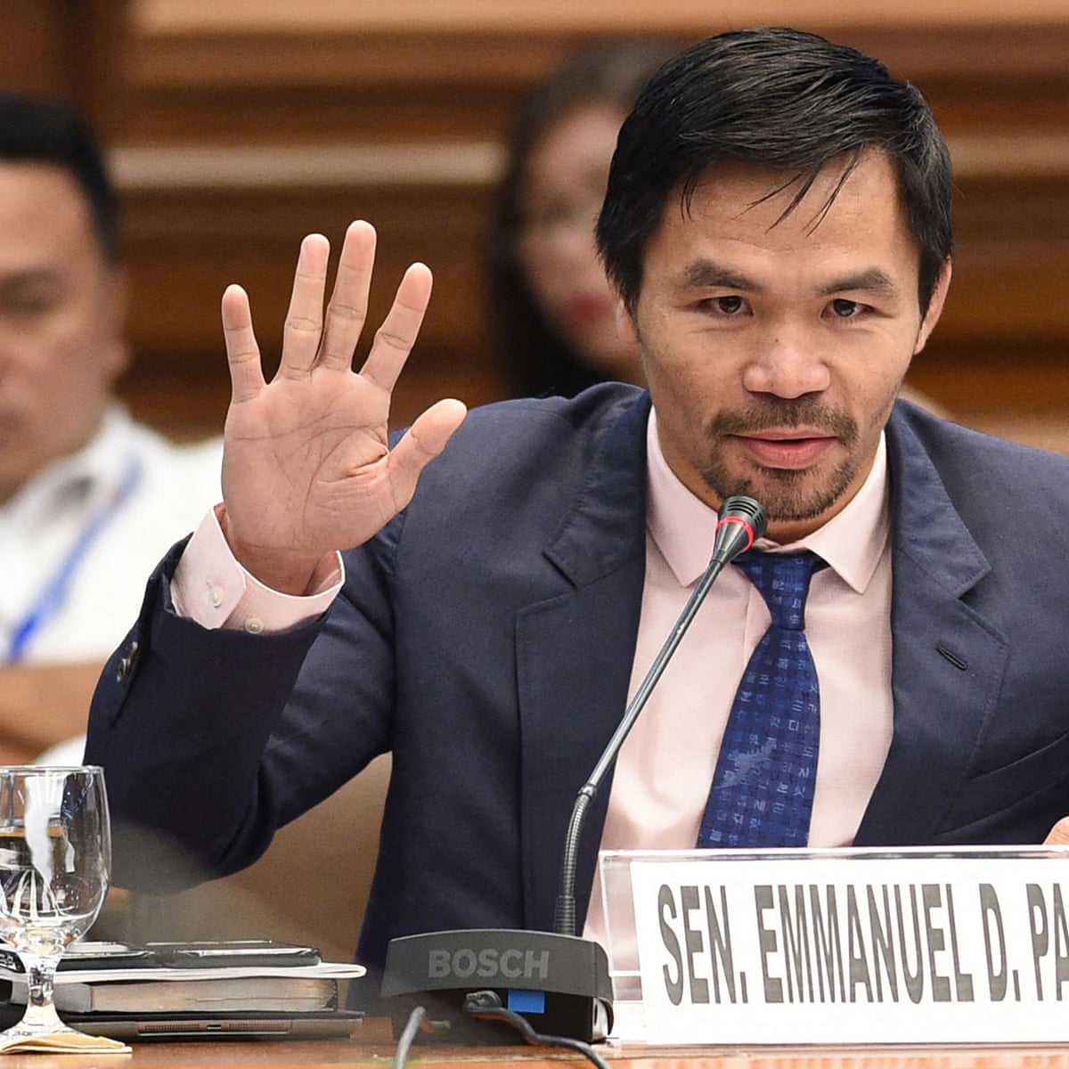 Boxer Manny Pacquiao to run for Philippines president | Philippines | The  Guardian