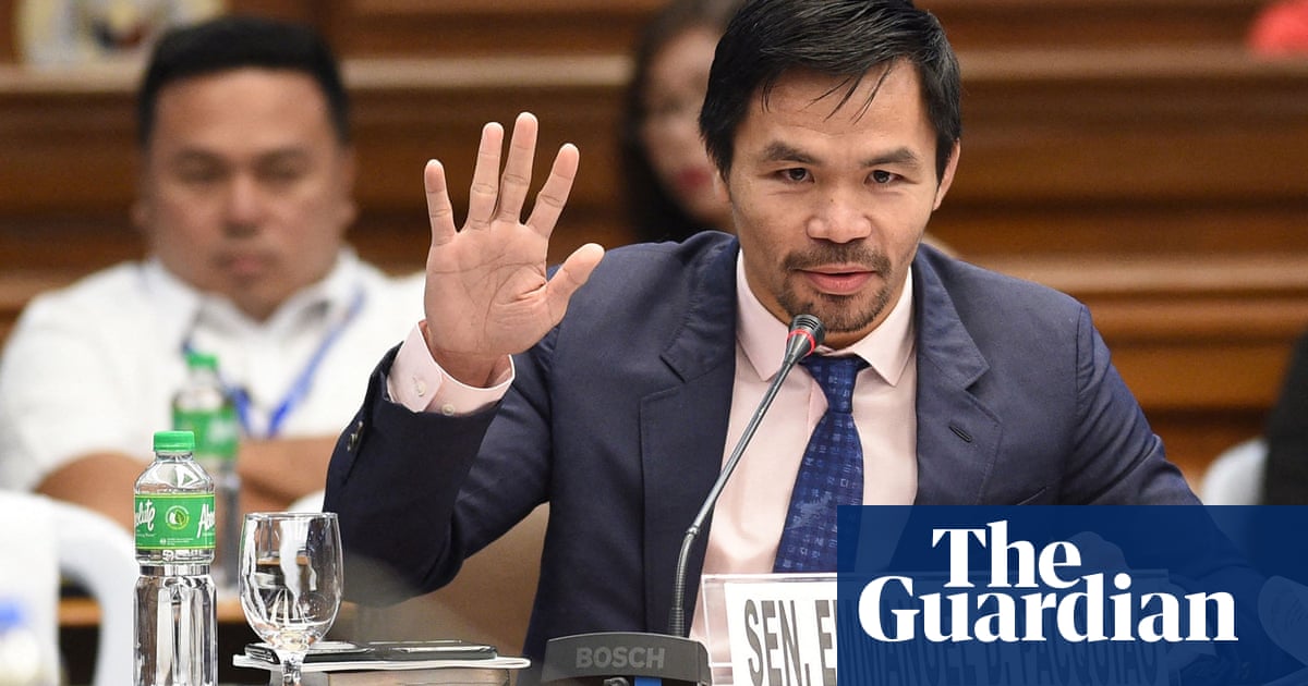 Boxing legend Manny Pacquiao to run for president of Philippines