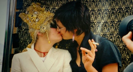 JT Leroy (Savannah Knoop) and Asia Argento in Author: The JT LeRoy Story