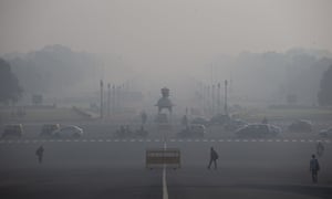 Pollution in New Delhi, India, last November