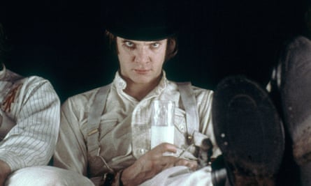 McDowell in A Clockwork Orange, 1971.