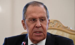 Russia’s Foreign Minister Sergei Lavrov.
