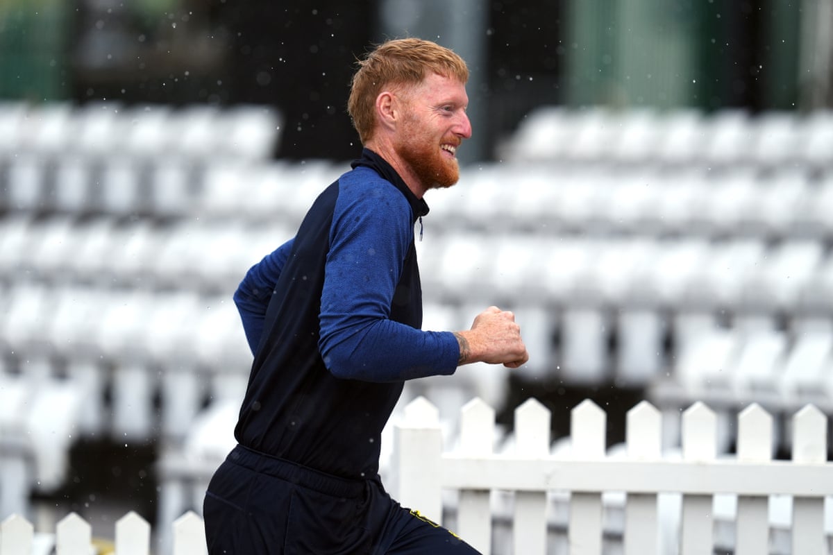 Durham’s Ben Stokes leaves the field