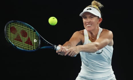 Storm Hunter makes a comeback against Barbora Krejcikova in her third round match at the 2024 Australian Open.