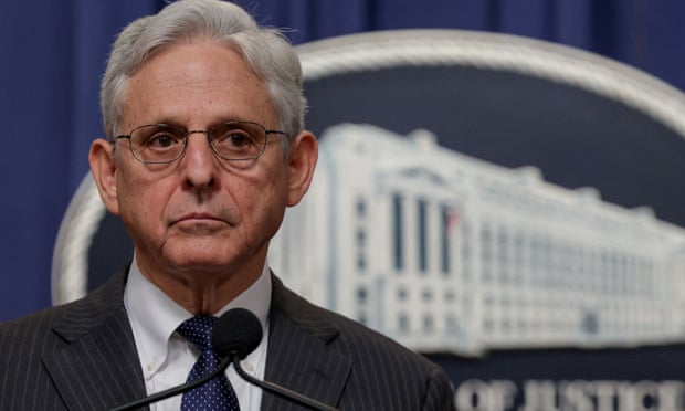 The attorney general, Merrick Garland, said the justice department ‘strongly supports efforts by Congress to codify Americans’ reproductive rights’.