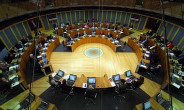 The Welsh assembly, in Cardiff Bay.