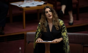 Victorian Greens senator Lidia Thorpe makes her first speech in the Senate
