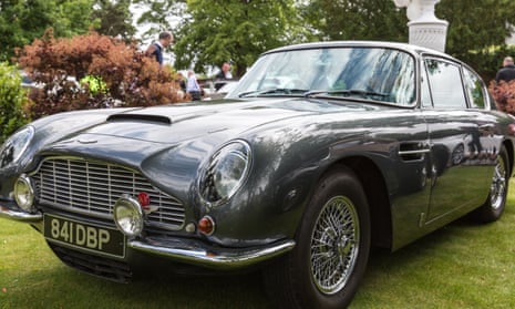 The Aston Martin DB5 sold at the world’s biggest classic car auction in California.