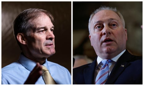 Hardline conservatives Jim Jordan and Steve Scalise have thrown their hats in the ring to become next House speaker. 