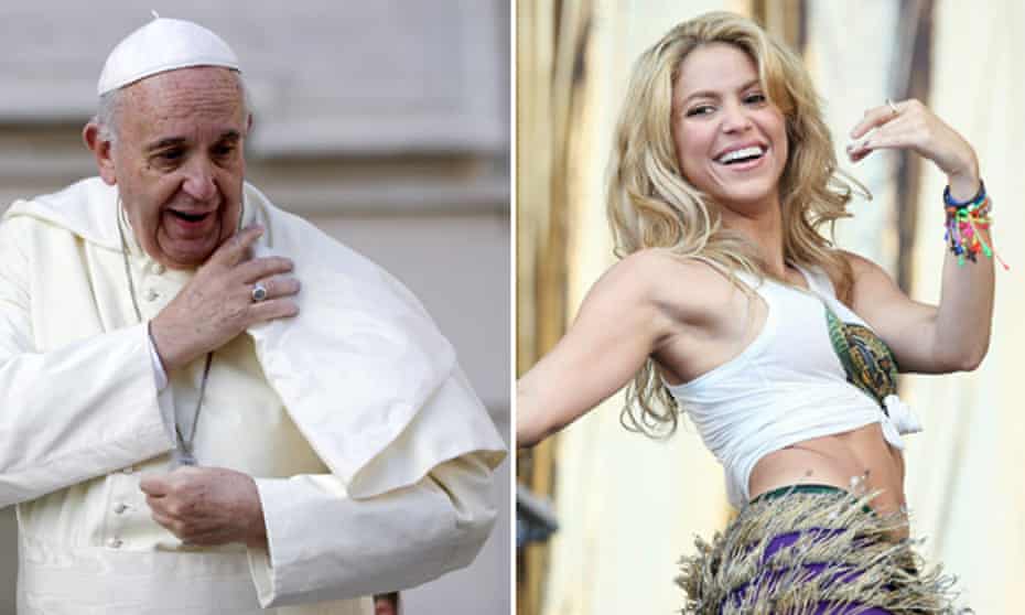 Pope Francis will get the ball rolling on day one of the sustainable development summit, where a performance form Shakira will later leaven the mix.
