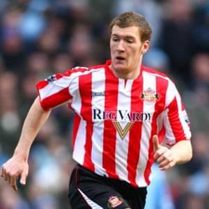 Kevin Kyle during Sunderland’s 2-1 defeat at Manchester City in March 2006