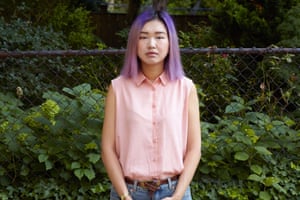 Qichen Zhang outside her home in Brooklyn. She quit working for Google in 2014.