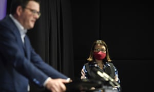 Daniel Andrews and Jenny Mikakos