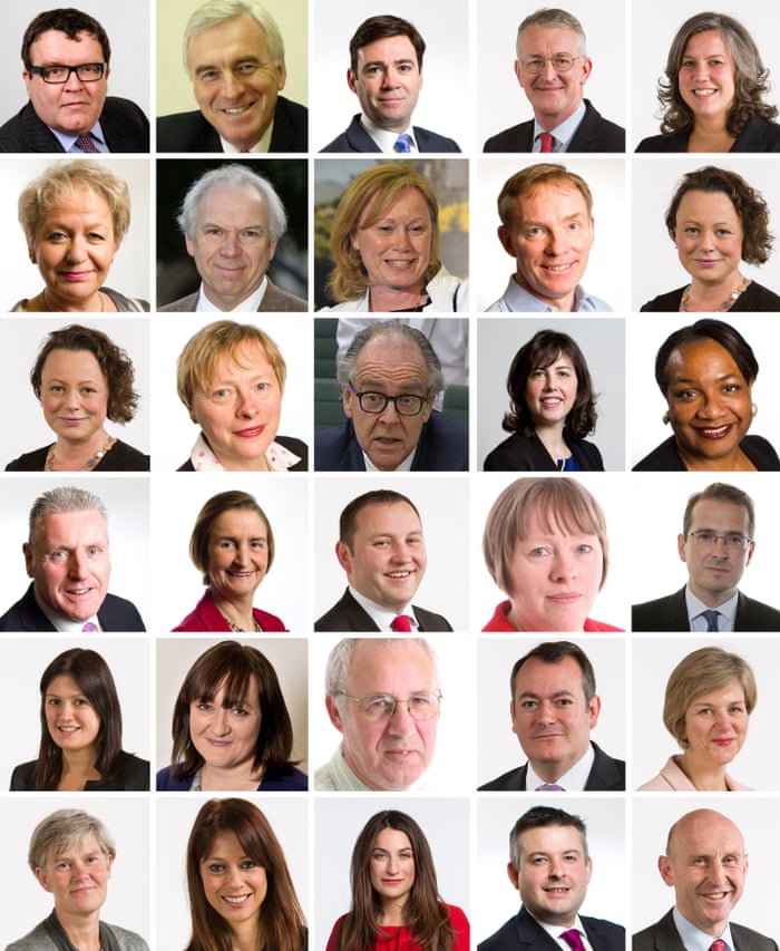 jeremy corbyn's shadow cabinet in full | politics | the guardian