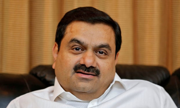Indian billionaire Gautam Adani who is now the tenth richest person in the world. 