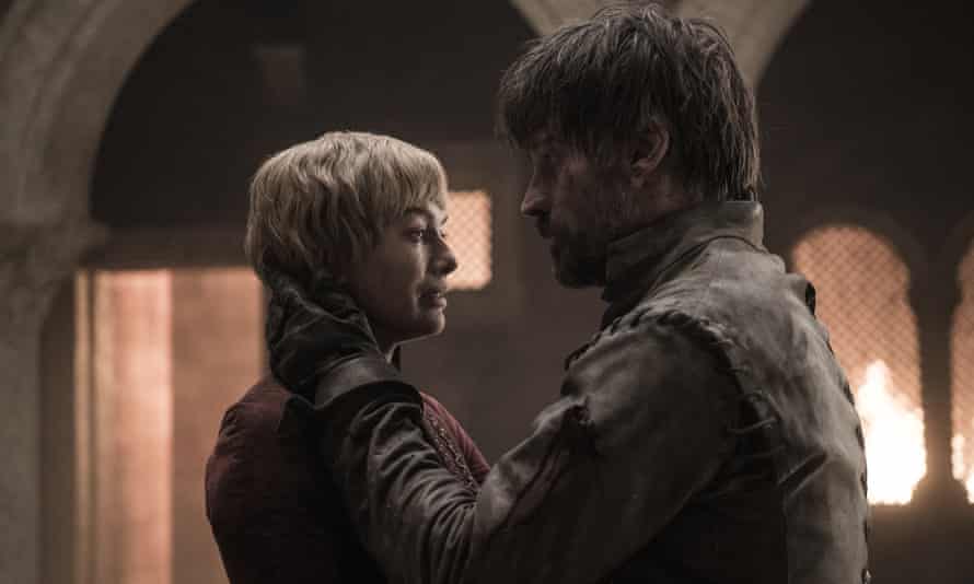 For so long it was the only show on everyone’s lips ... Jaime and Cersei in Game of Thrones.