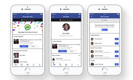 The new Messenger Kids app for kids will be aimed at children aged under 13, who cannot have their own accounts under Facebook’s rules.