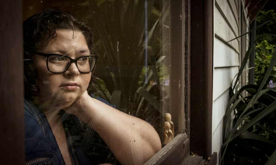 ‘The risk is too high’: Ashleigh Cooper, who is disabled and immunocompromised, went into self-isolation two weeks ago.