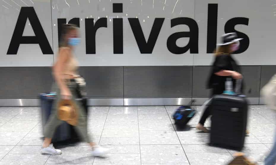 From Monday, travellers arriving in the UK from countries where potentially vaccine-resistant variants are common will be forced to spend 10 days in a hotel. 