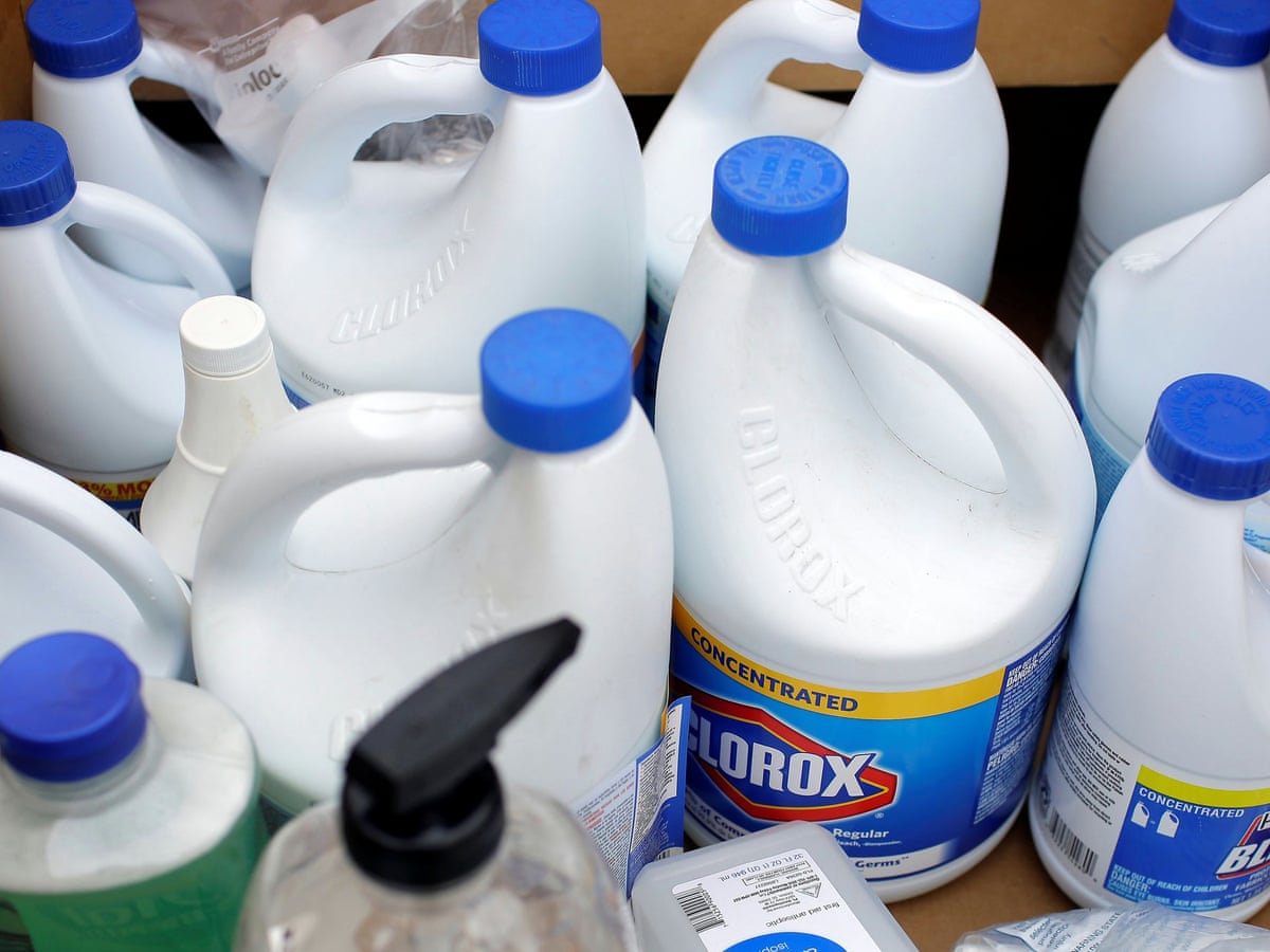 Us Orders Group To Stop Selling Bleach Miracle Cure For Coronavirus Coronavirus The Guardian