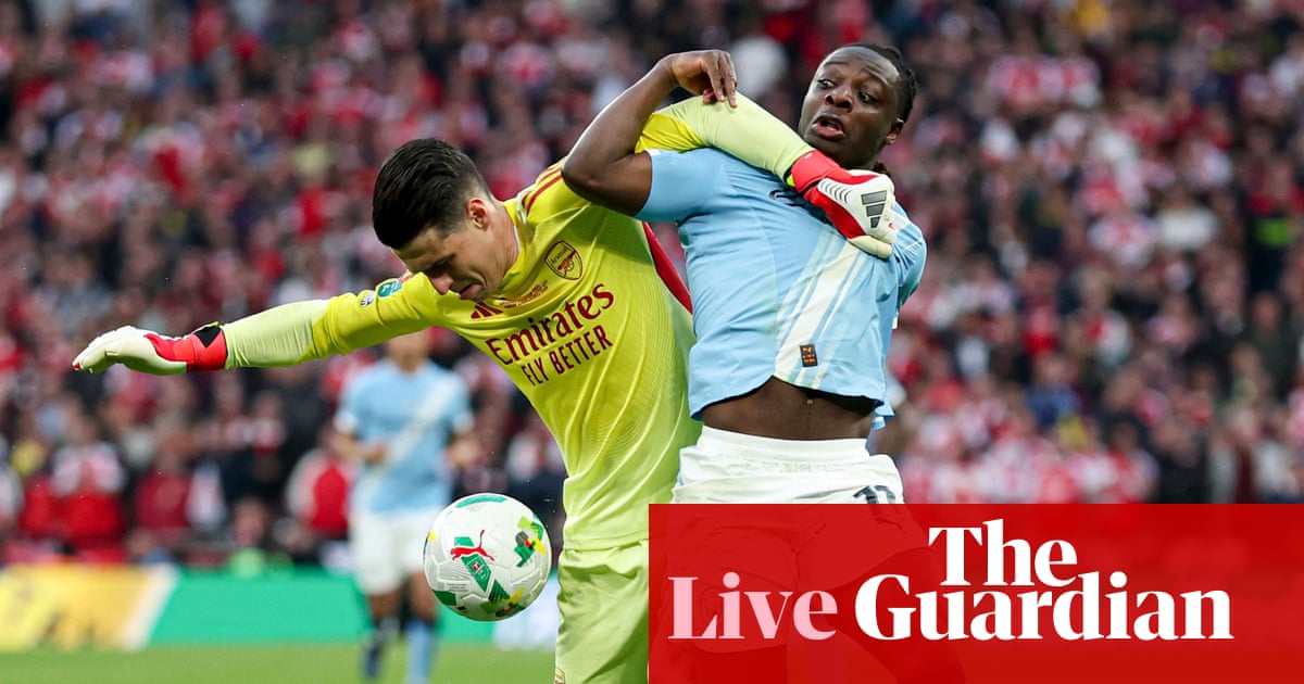 Arsenal v Manchester City: Carabao Cup final – live