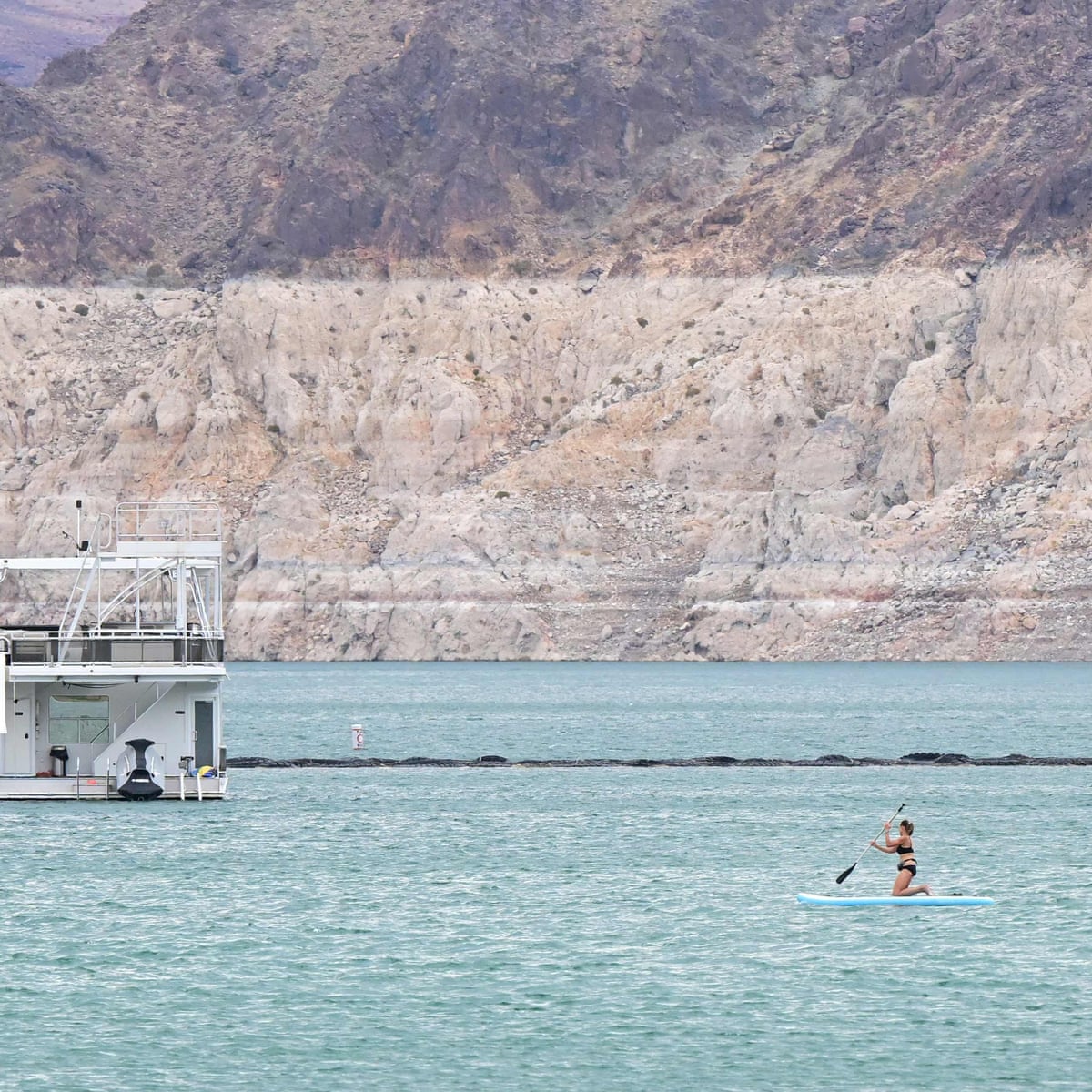 Lake Mead: shrinking waters uncover buried secrets and grisly finds | Nevada | The Guardian
