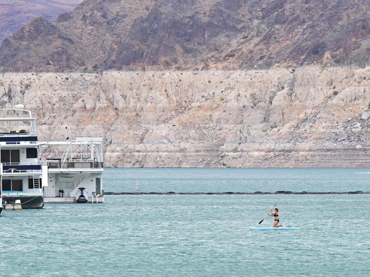 Lake Mead: shrinking waters uncover buried secrets and grisly finds | Nevada | The Guardian