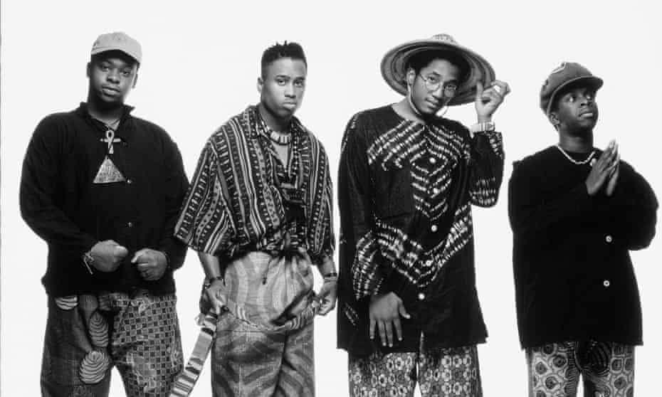 ‘Philosopher poets’: A Tribe Called Quest featuring Phife Dawg, far right