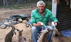 New South Wales farmer John Palmer, is a Wires volunteer.
