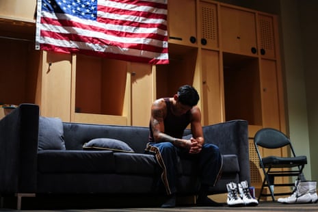 Garcia prepares for the first defense of the WBC welterweight title he won in February.
