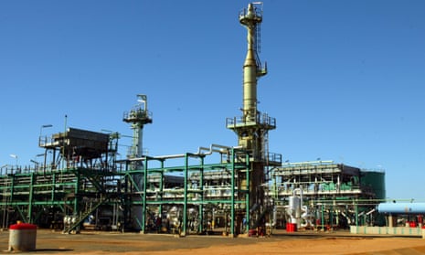 Gas plant at Temane
