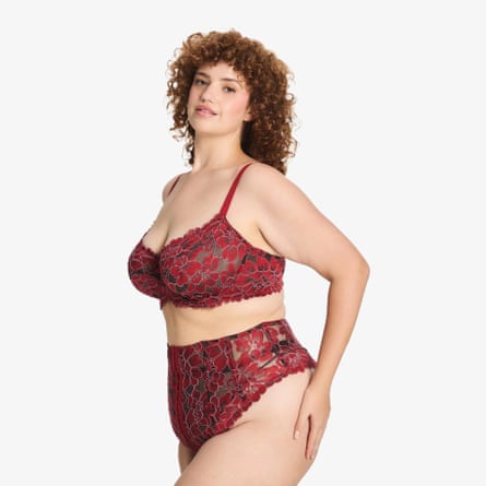 Savage x Fenty Floral Corded Lace Unlined Balconette Bra