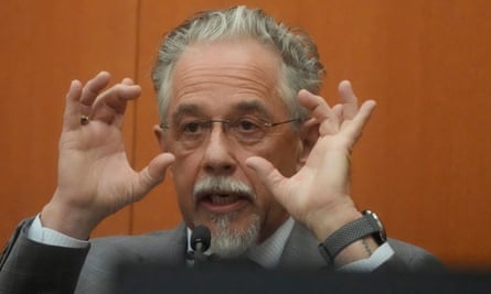 Terry Sanderson, the Utah man suing Gwyneth Paltrow, testifying in court.