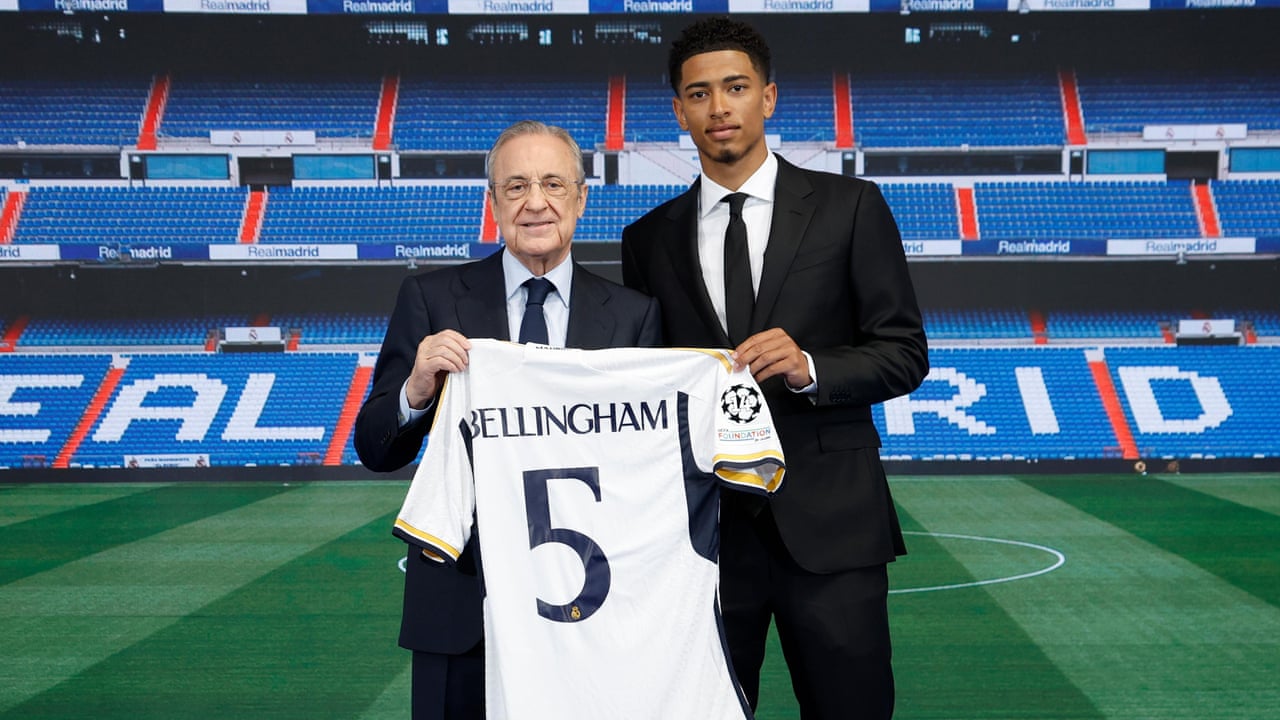 The proudest day of my life': Jude Bellingham unveiled by Real Madrid – video | Football | The Guardian