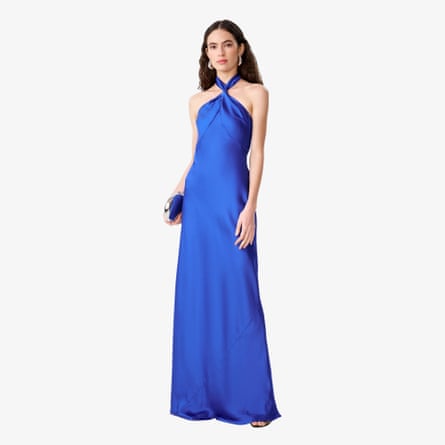 Omnes Arles Dress in Cobalt