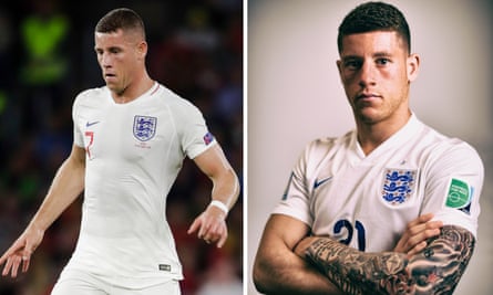 England player Ross Barkley has had his tattoos removed.