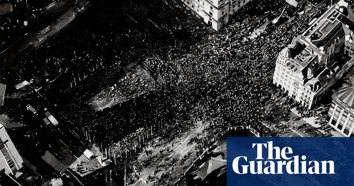 But how big was it really? Painstaking drawings of street protests Cities The Guardian