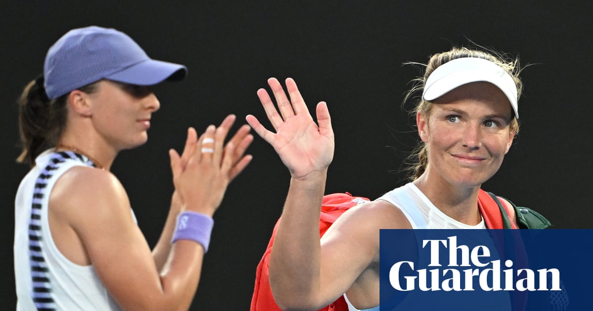 Inglis to splash out on new toaster and maybe the kettle' after Swiatek ends Melbourne run