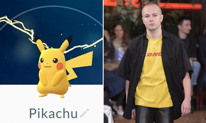 Pokemon Go Style From Gucci S Seadra To Vetements Pikachu Catch Em All Fashion The Guardian Pokemon Go Style From Gucci S Seadra To Vetements Pikachu Catch Em All Fashion The Guardian