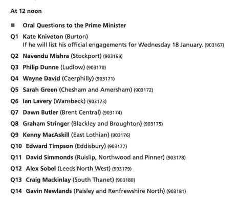 PMQs