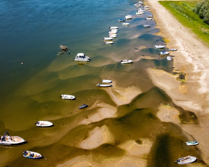 Europe Faces Crisis as Record Low Water Levels Expose Hidden Skeletons and Shipwrecks