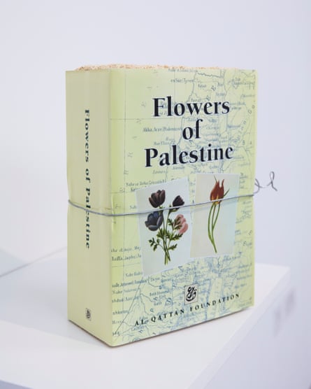 Cover story … book jackets reflecting Palestine’s wrecked ecolog.