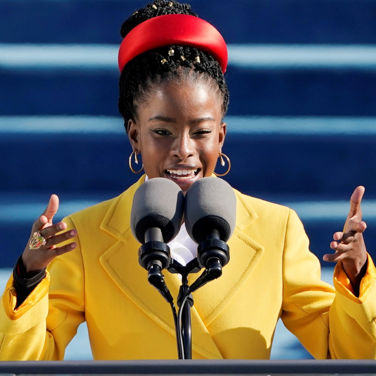 Amanda Gorman at Biden's inauguration reminded me: politics needs poetry | Poetry | The Guardian