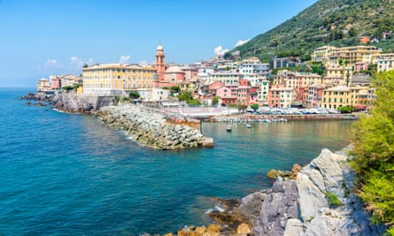 Nervi is a former fishing village now a seaside suburb of Genoa.