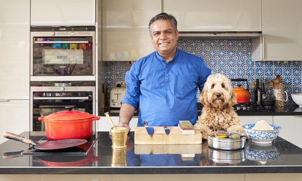 Chef Vivek Singh in his kitchen at home