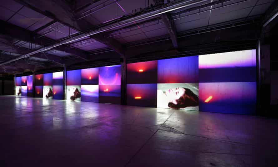 Corsican artist Ange Leccia’s exhibition of video works at Nantes’ HAB Galerie.