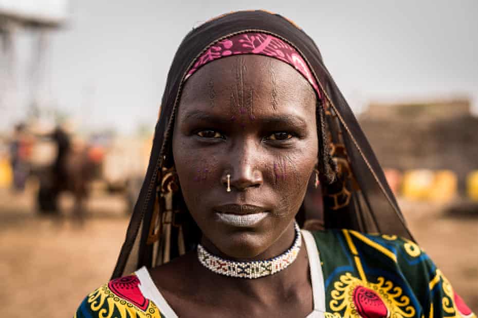 Portrait of a young Fulani lady, Yobe 2020